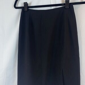 Oscar De La Renta‎ Black Pencil Skirt Women's Size 2